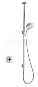 Mira Pixel Digital Showers -  Mira Pixel Pumped Mixer Ceiling Fed