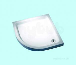 Mira Flight Shower Trays -  Mira Flight 800mm Quad Tray 2 Ups Wh