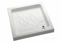 Mira Flight Shower Trays -  Mira Flight 760 X 760mm Tray 2 Ups Wh