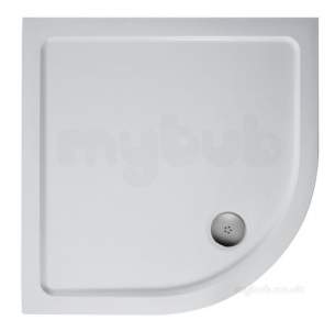 Trevi Showerworld Shower Trays -  Ideal Standard Idealite L6342 Tray Quad 900mm Lp Up Wh L634201