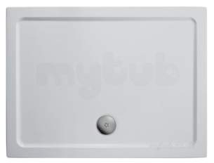Trevi Showerworld Shower Trays -  Ideal Standard Idealite L6336 Tray 900 X 760mm Lp Up Whit L633601