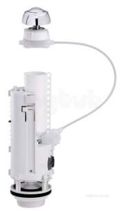 Siamp Cisterns and Flush Valves -  Optima 50 Dual Flush Outlet Valve Universal Flush