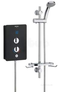 Bristan Electric Showers -  Bristan Joy 8.5 Kw Black Joy85 B