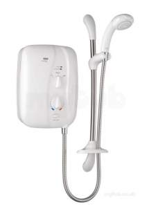 Mira Electric Showers -  Mira Elite 10.8 Kw White/chrome 1.1563.721