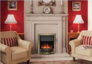 Dimplex Electric Fires -  Dimplex Dan20ab Danesbury Antique Brass