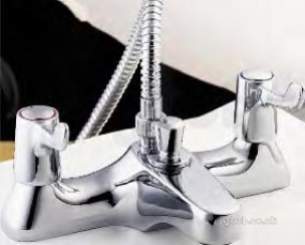 Deva Brassware -  Deva Dlt106 Levr Action Bath/shower Mixer And Kit