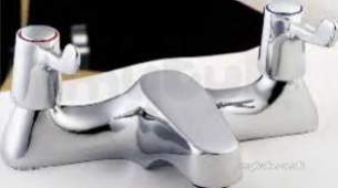 Deva Brassware -  Deva Dlt108 Lever Action Deck Bath Filler