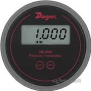Dwyer Instruments Magnehelic Gauges -  Dywer Dm-2002 Pressure Transmitter
