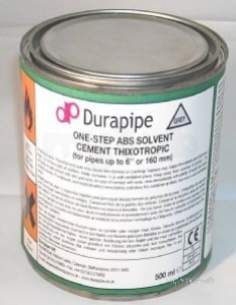 Durapipe Cement -  Durapipe Abs Solvent Cement 461395 500ml