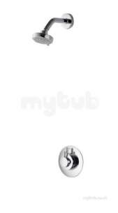 Aqualisa Shower Mixers -  Aqualisa Drm001cf Chrome Dream Thermostatic Mixer Shower With Eco Spray Mode
