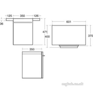 Ideal Standard Art and design Furniture -  Ideal Standard Daylight K2220 Scabinet Door Le Oakdark K2220eg