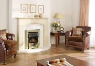 Baxi Gas Fires and Wall Heaters -  Valor Decadent Class 1 Coal Gas Brass