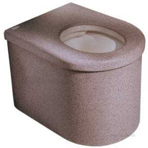 Twyfords Commercial Sanitaryware -  Defenda Security Encapsulated Toilet Pan Df1148wh
