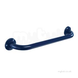 Doc M Pack -  Doc.m Support Grab Rail 600mm Long Exposed Fittings-blue Sr5902be