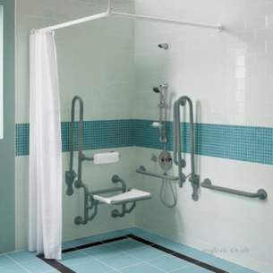 Doc M Pack -  Twyford Doc.m Shower Pack Grey Pk7005gy