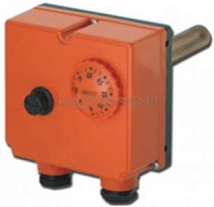 Altecnic Sealed System Equipment -  Stat 0/90c Orange Adj Limit Manual Reset