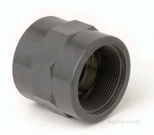 Durapipe Pvc Fittings 1 14 and Above -  Durapipe Upvc Socket Plain/bsp Threaded 101107 2