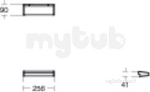 Ideal Standard Concept Furniture -  Ideal Standard Concept Space Lamp 256 Halogen Design 2 E042667