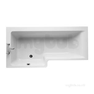 Ideal Standard Concept Acrylics -  Ideal Standard Concept Space S/bath 170x85 Left Hand Sq Ifp Plus Wh