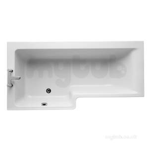 Ideal Standard Concept Acrylics -  Ideal Standard Concept Space Shr/bath 170x85 Right Hand Sqr Wht E051101