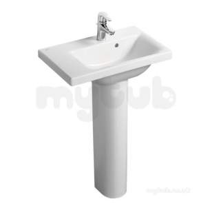 Ideal Standard Concept -  Ideal Standard Concept Space E1338 600mm Basin Left Hand White E133801