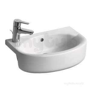 Ideal Standard Concept -  Ideal Standard Concept Space E1344 500mm Semi Countertop Arc Wht E134401