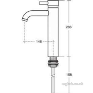 Ideal Standard Sottini Brassware -  Ideal Standard Alchemy E1960 Monoblock Basin Mixer Cp