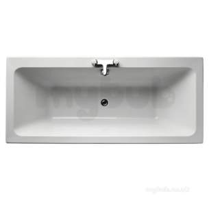 Ideal Standard Tempo Bathing -  Ideal Standard Tempo E2589 Cube 170x75 Ifp Plus No Tap Holes De Bath E258901