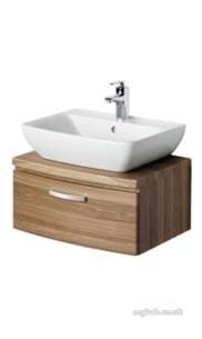Ideal Standard Sottini Sundries -  Ideal Standard Sottini Fn W/h 600 Rsi/wht Crv Basin Unit E2784et