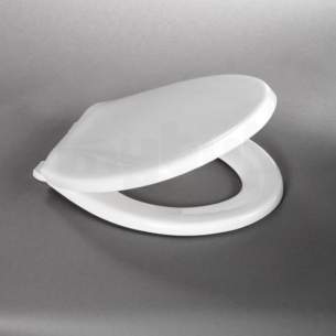 Carrara and Matta Toilet Seats -  Caribbean Wrapover Seat And Cover White