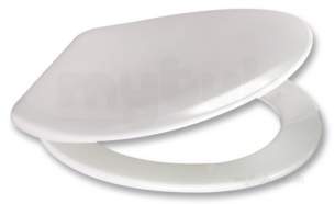 Carrara and Matta Toilet Seats -  Nord Silentium Slow Close Seat White