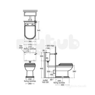 Ideal Standard Sottini Toilet Seats -  Ideal Standard Reprise E5650 Toilet Seat -cp Hngs/maple E5650pl