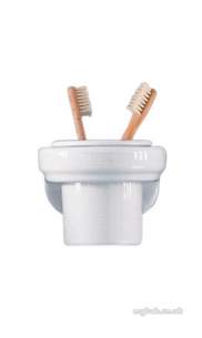 Ideal Standard Sottini Sundries -  Ideal Standard Reprise E5740 Toothbrush Holder White Obsolete