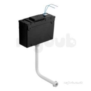 Armitage Plastic Cisterns -  Armitage Shanks Conceala 2 6l Pneumatic P/b Ti D/f Cistn E600767