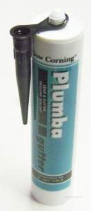 Adhesives and Sealants -  Dow Corning 310ml Plumba Guttr Seal Bl