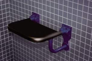 Saracen Disabled Products -  Wolseley Saracen Hinged Shower Seat Blue