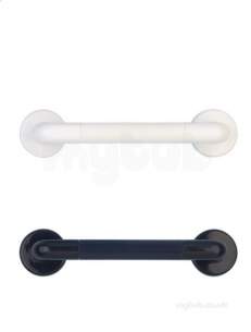 Center Grab Rails -  Center Brand 32640 White Abs Grab Rail 300mm Long