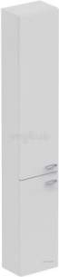 Ideal Standard Concept Furniture -  Concept Space Column 300 Gls Wht 2 Door E0379wg