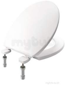 Carrara and Matta Toilet Seats -  Kent Sta-tite Seat And Cover White
