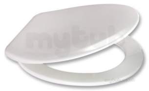 Carrara and Matta Toilet Seats -  Nord Silentium Slow Close Seat White