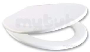 Carrara and Matta Atlantic and Java Seats -  Atlantic Spa Seat And Cvr Chrome Hinges Wh