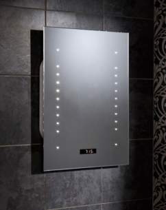Hib Lighting Cabinets and Mirrors -  Hib Tempo Radiostar Mirror 70 X 50cm