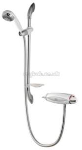 Aqualisa Showers -  Aqualisa Aquarian E99.21t Thermostat Valve White Chrome Plated