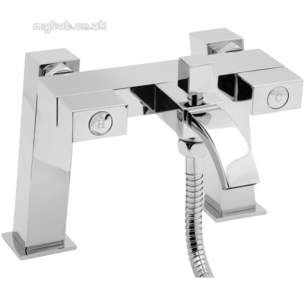 Deva Brassware -  Deva Edge106 Bath Shower Mixer Cp