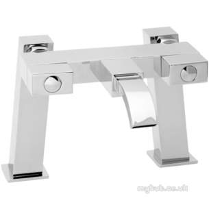 Deva Brassware -  Deva Edge109 Bath Filler Cp