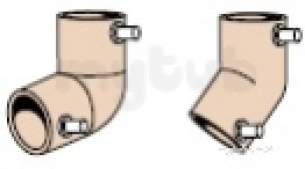Electrofusion Fittings -  Electrofusion Elbow 63mm 45deg Ef6345b