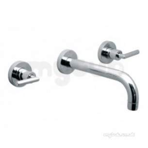 Vado Brassware -  3 Hole Basin Mixer Plus 200mm Spout W/mtd