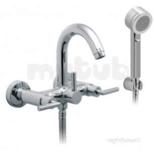Vado Brassware -  Expd B/shower Mixer W/mtd With Shower Kit