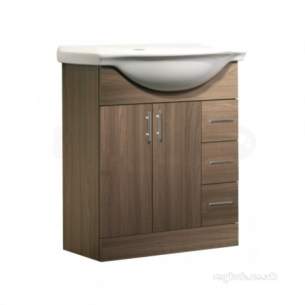 Roper Rhodes Furniture -  Ella Elba7aw 700 Base Unit-walnut