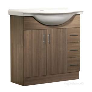 Roper Rhodes Furniture -  Ella Elb8aw 800 Base Unit-walnut